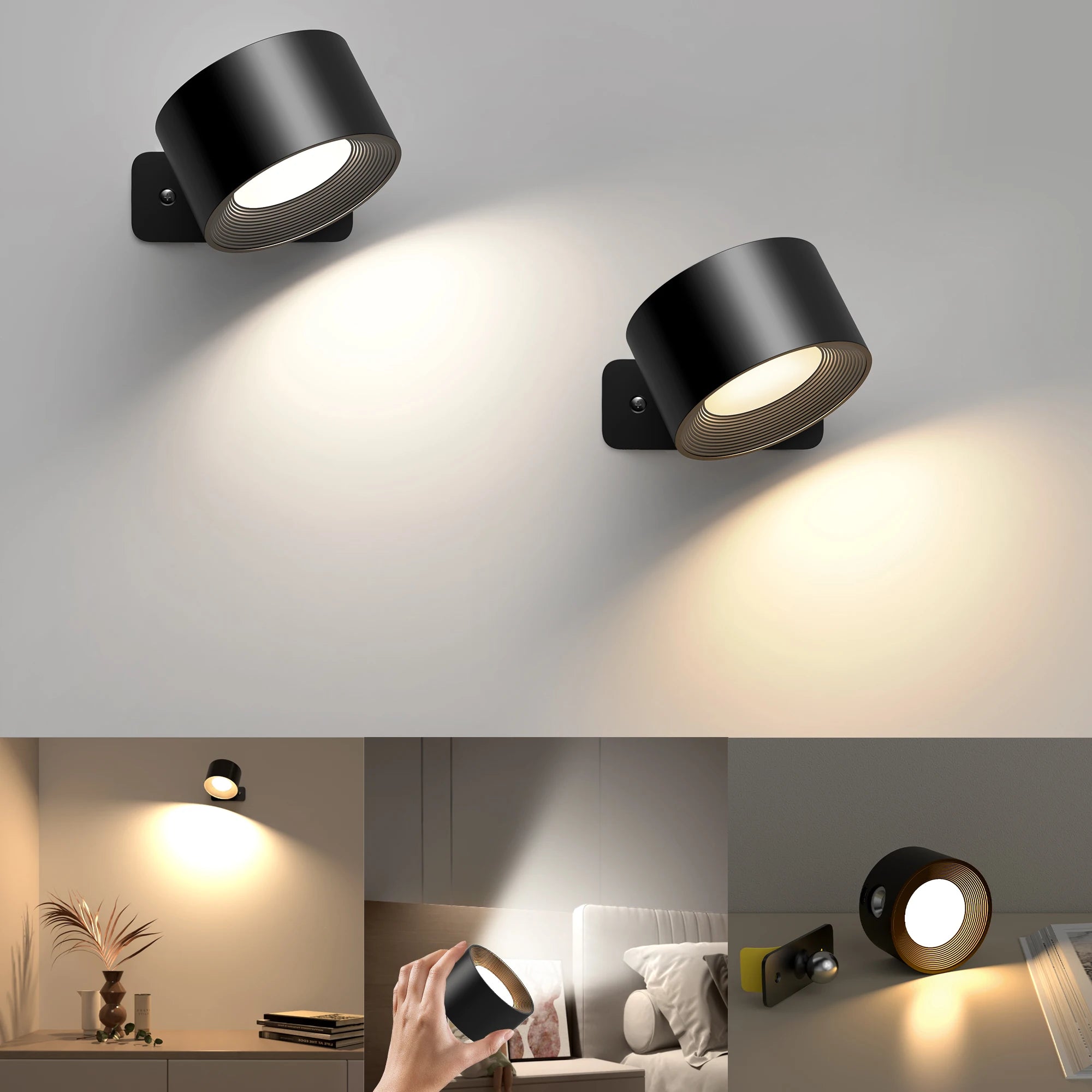 Draadloze wandlamp - Brilliance®